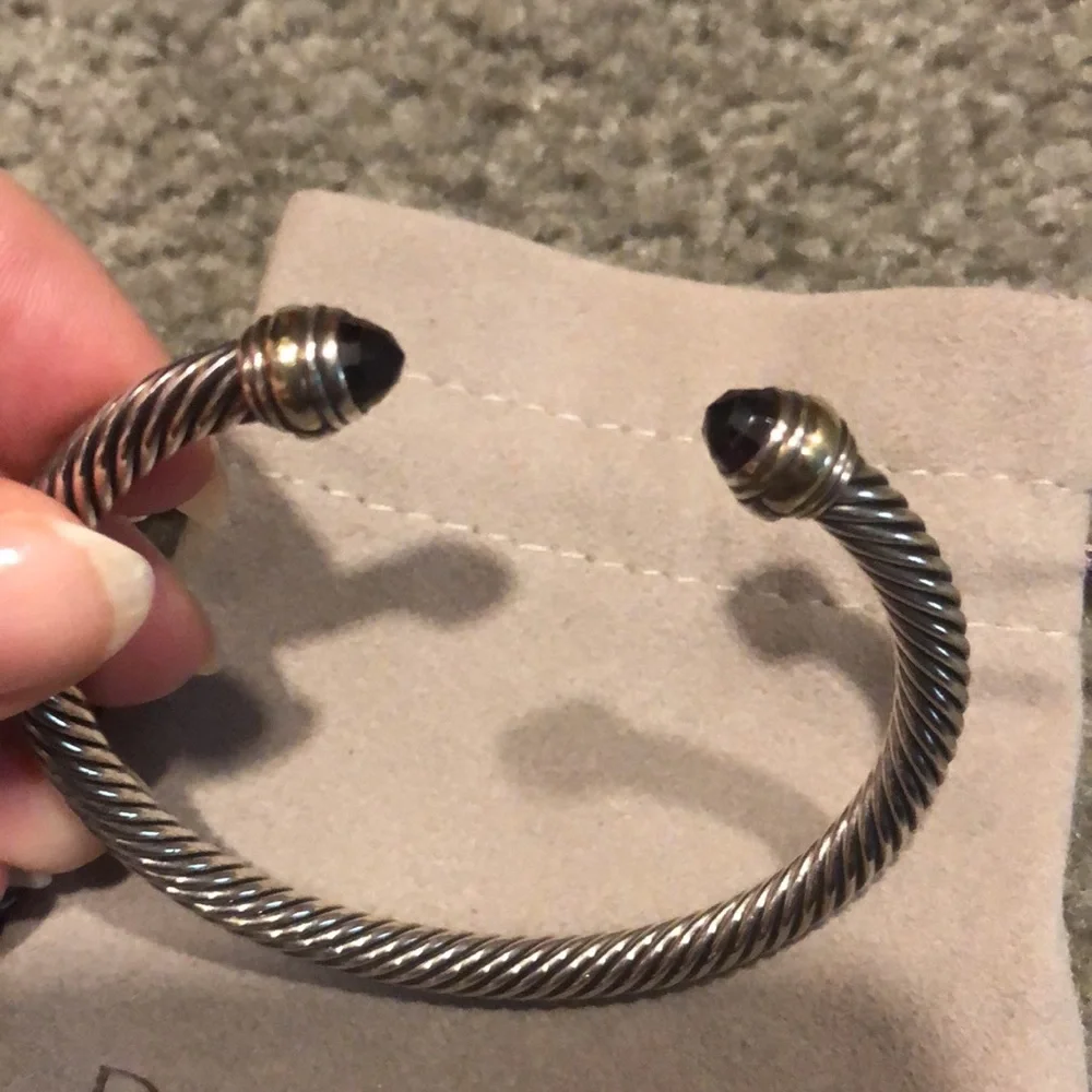 David yurman bracelet with red stones - Picture 4 of 5
